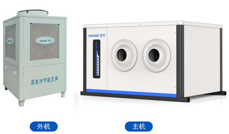 蒸發(fā)冷省電空調-臥式射流機組